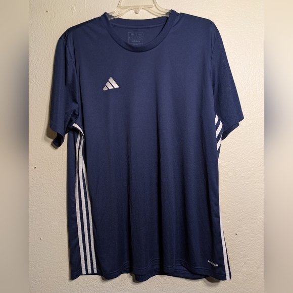 adidas Other - Adidas Men's Navy Blue Sports Shirt Size 2xl Pre-owned